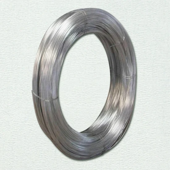 Mme Steel Wire Rod SAE 1008 /1006 0,3 mm 6,5 mm ASTM 14 Gauge Fil d'acier galvanisé à chaud pour la fabrication d'emballages de construction