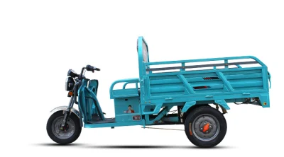 Usine solide et durable vendant un tricycle de transport de batterie au lithium-ion à trois roues Tricycle à grande capacité de chargement